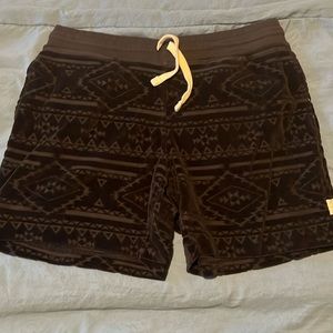 Chubbies Mens 5.5 Inch Black Velvet Shorts (Size M)